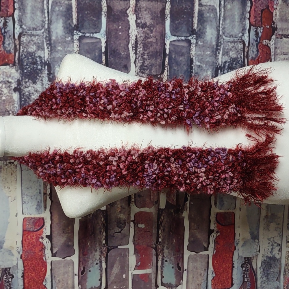 Artisan Crafted Eyelash Fringe Scarf
